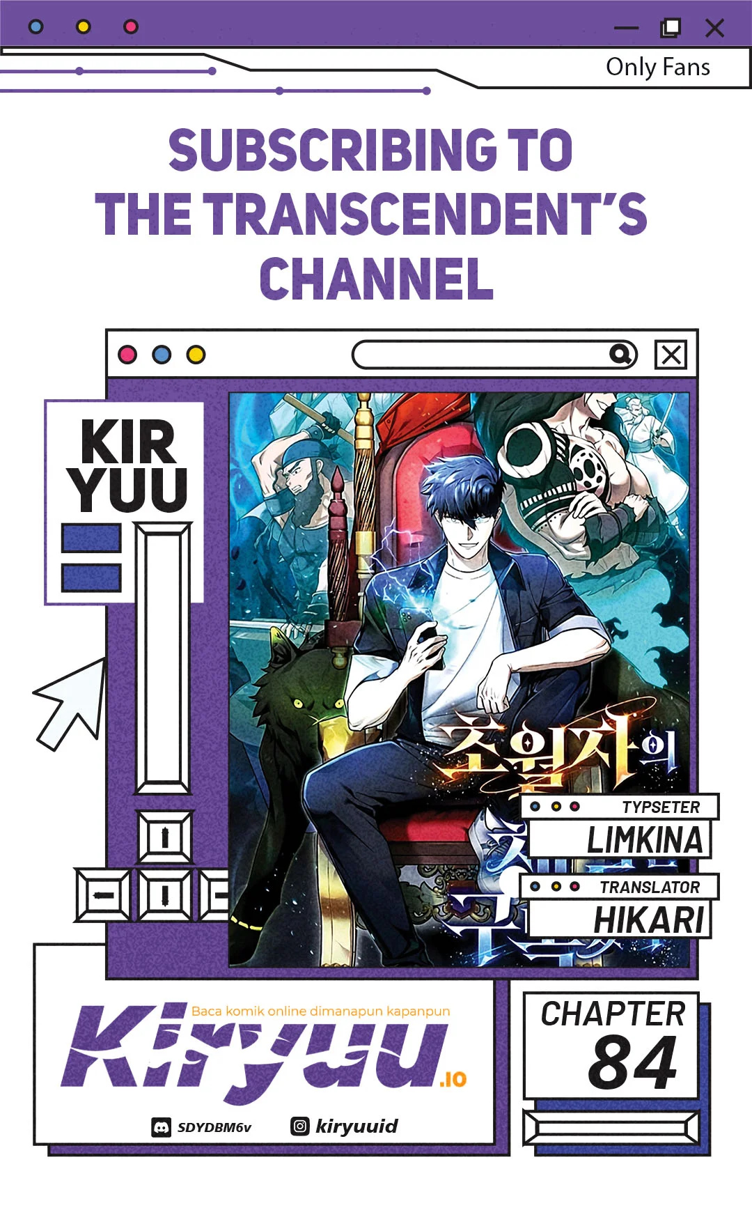 Komik Subscribing to the Transcendent’s Channel Chapter 84 Fix gambar 1